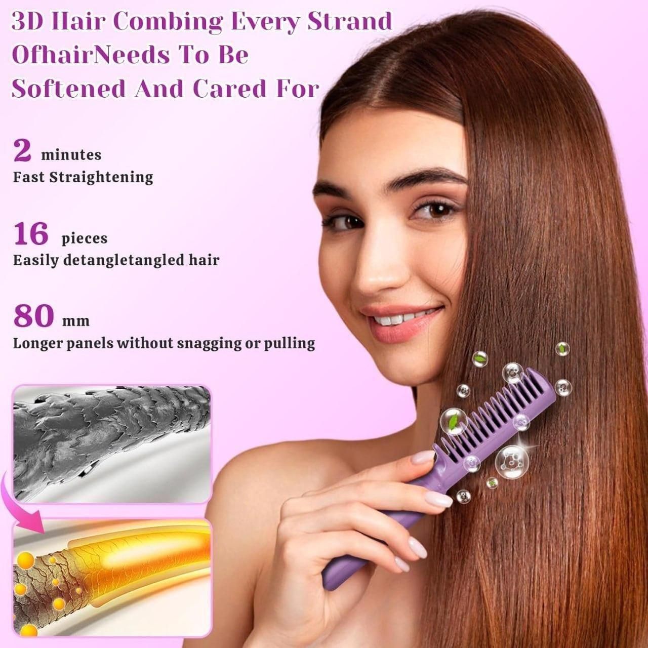 Cordless Mini Hair Straightener – Portable & Rechargeable
