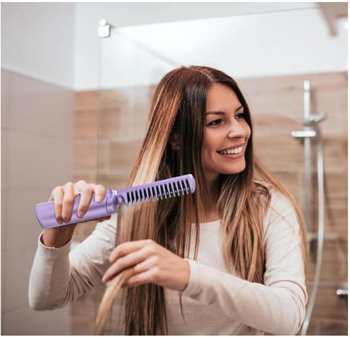 Cordless Mini Hair Straightener – Portable & Rechargeable